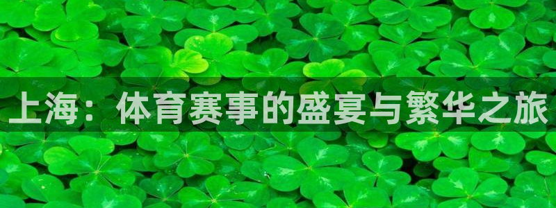 上海：体育赛事的盛宴与繁华之旅